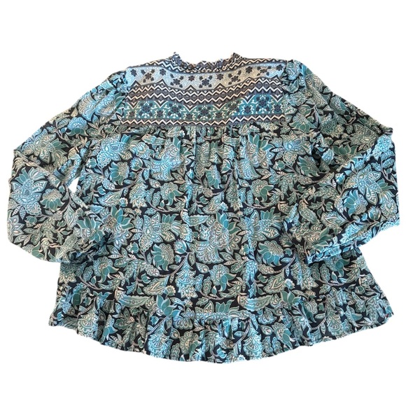 Xirena Bryn Print Blouse Ladies Small - Picture 2 of 7